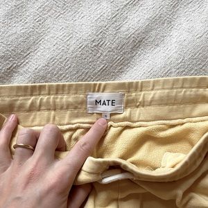 MATE set : sweatpants and sweatshirt yellow